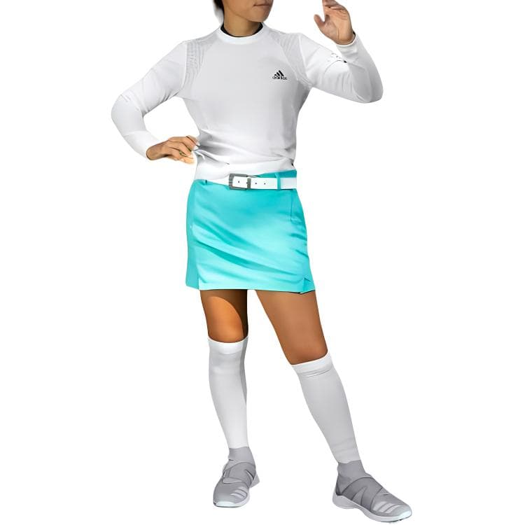 Юбка adidas Textured Skirt - изображение 3