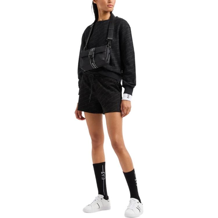 Худи EMPORIO ARMANI EA7 SS24 Logo - изображение 4