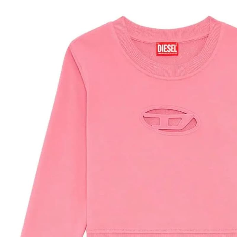 Худи DIESEL DIESEL OVAL-D FW23 Logo - изображение 3