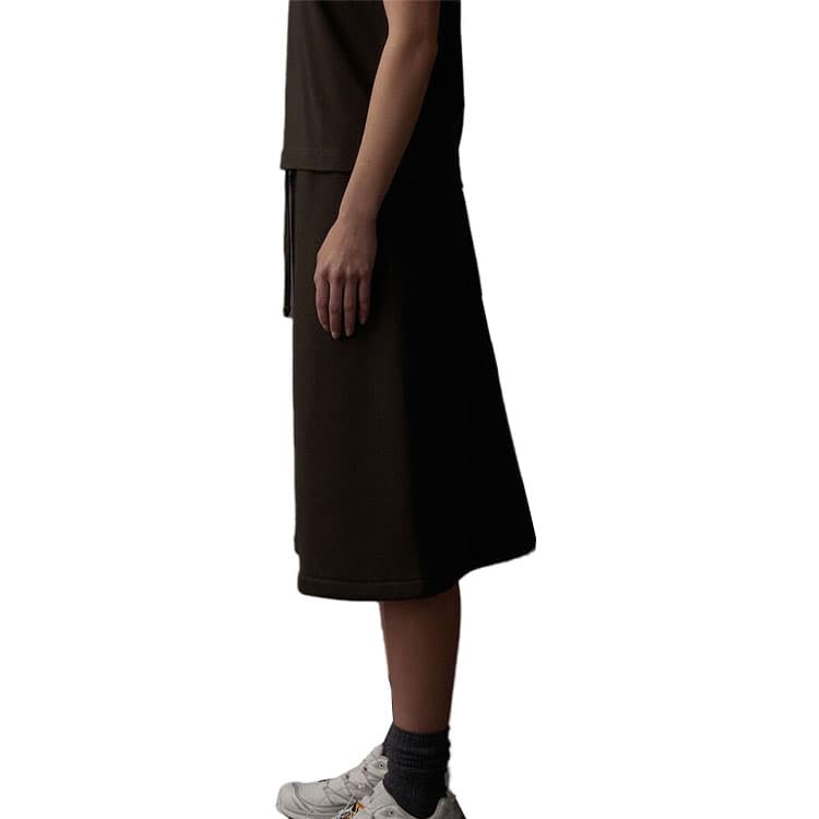 Юбка Fear of God Essentials SS23 Women's Midi Skirt off Black - изображение 4