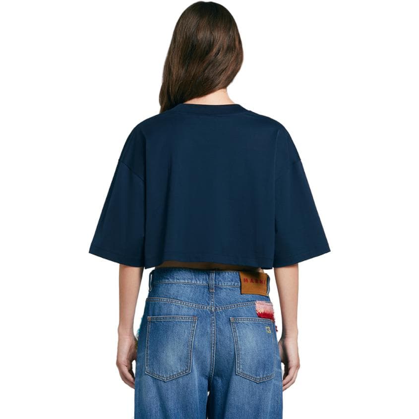 Футболка MARNI LOGO SS24 T - изображение 3
