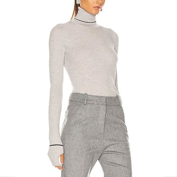 Кардиган Maison Margiela Серые Женские Свитеры - изображение 2