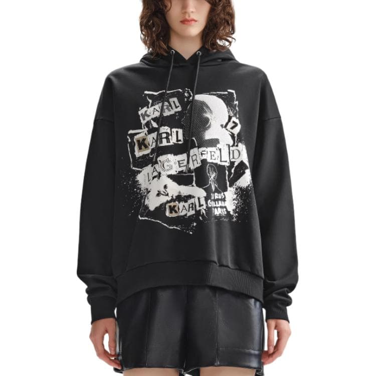 Худи KARL LAGERFELD FW23 Logo - изображение 3
