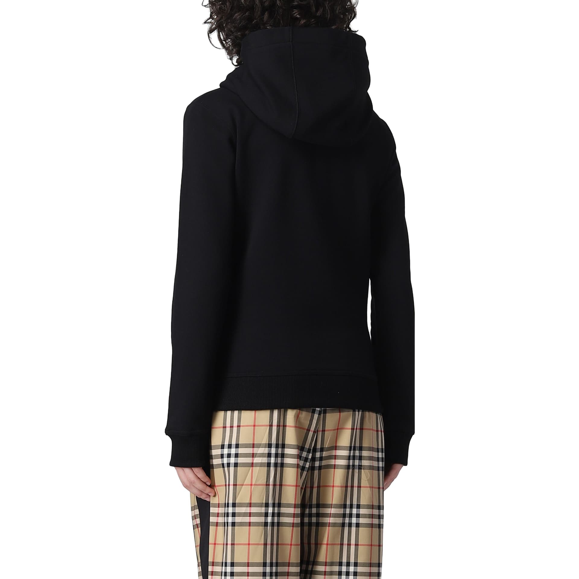 Худи Толстовка Burberry Женское Черное - изображение 4