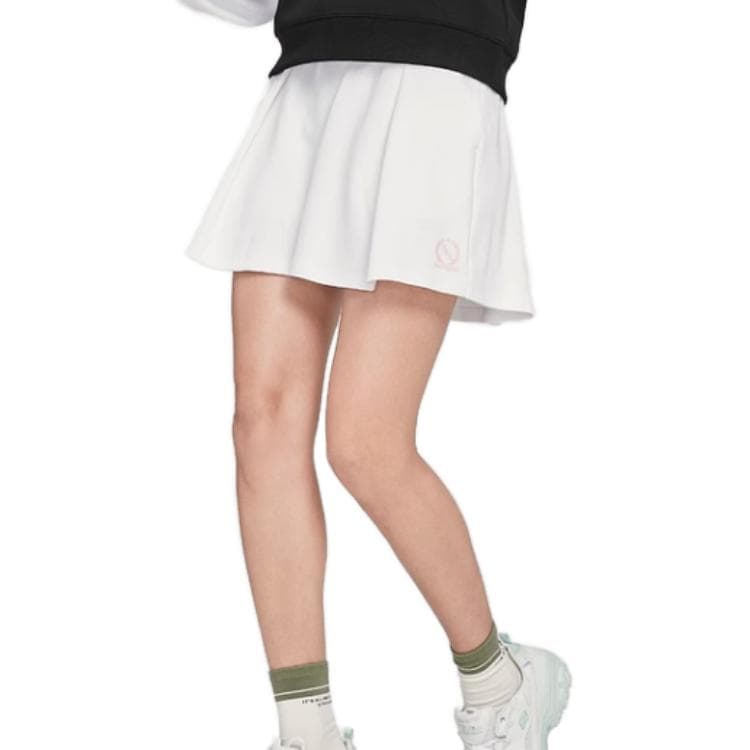 Юбка Skechers Повседневные короткие юбки женские ярко-белые - изображение 3