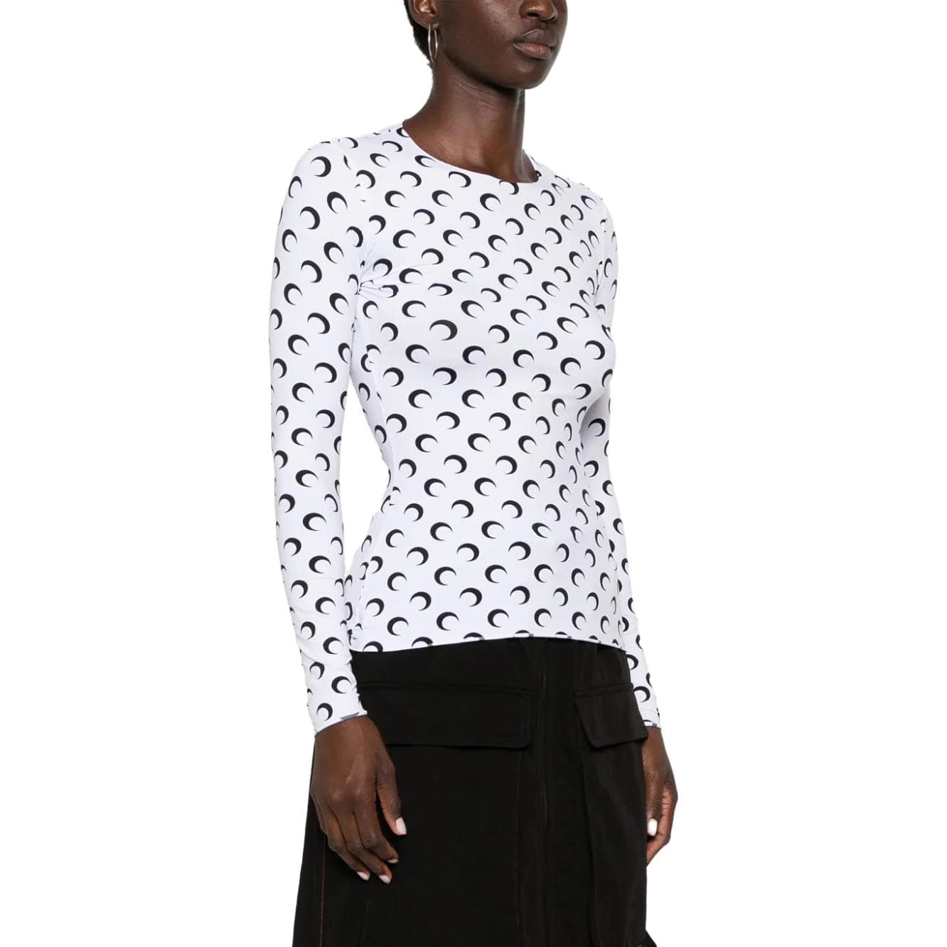 Футболка marine serre FW23 T - изображение 4