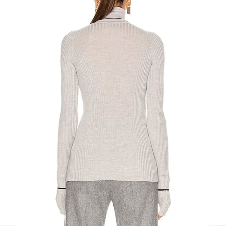 Кардиган Maison Margiela Серые Женские Свитеры - изображение 3