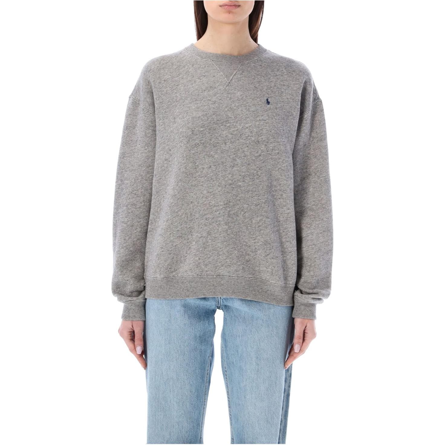 Худи Polo Ralph Lauren Толстовка женская серого цвета - изображение 2