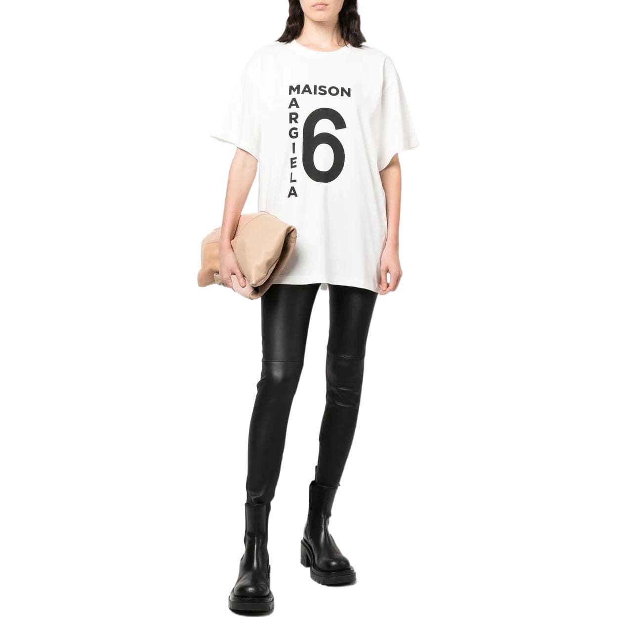 Футболка MM6 Maison Margiela FW22 LogoT - изображение 2