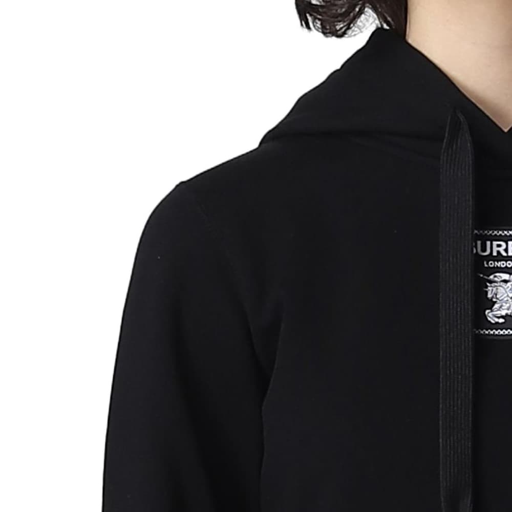 Худи Толстовка Burberry Женское Черное - изображение 6