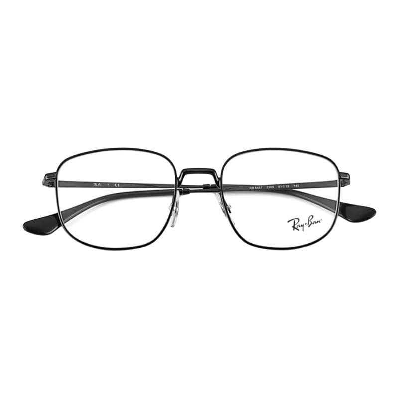 Оправа RayBan Пластиковая оправа Металлическая Оправа для очков Унисекс Черная - изображение 2