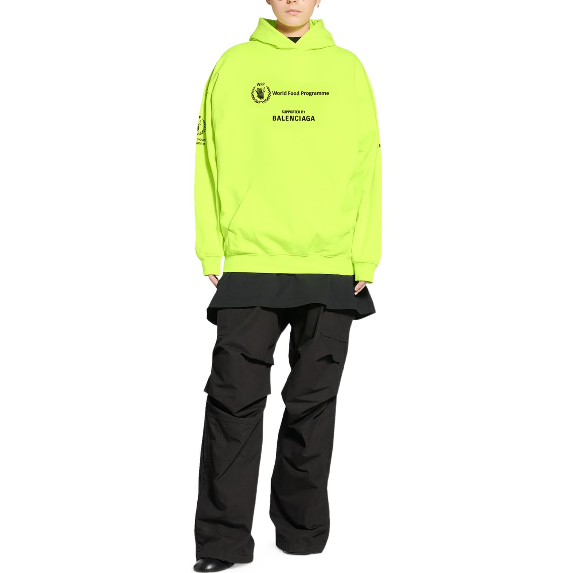Худи Balenciaga x WFP FW22 Logo - изображение 3