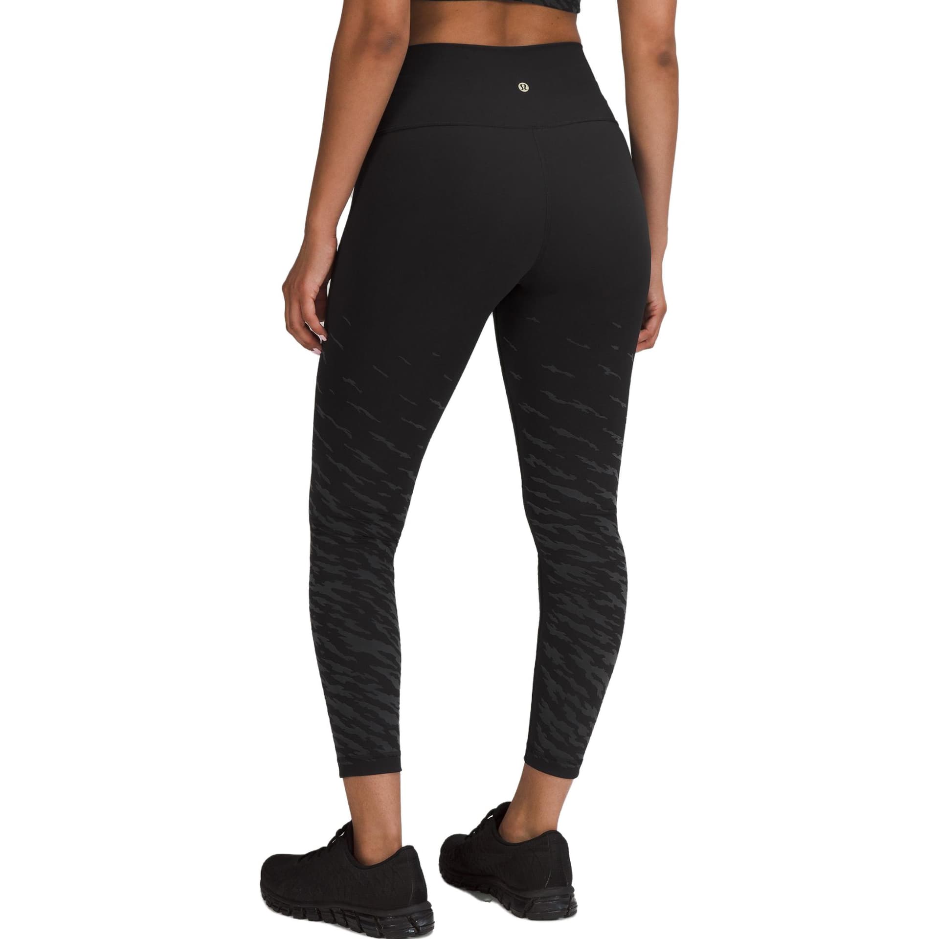 Штаны Lululemon Wunder Under Черные BLK Женские Спортивные Брюки - изображение 4
