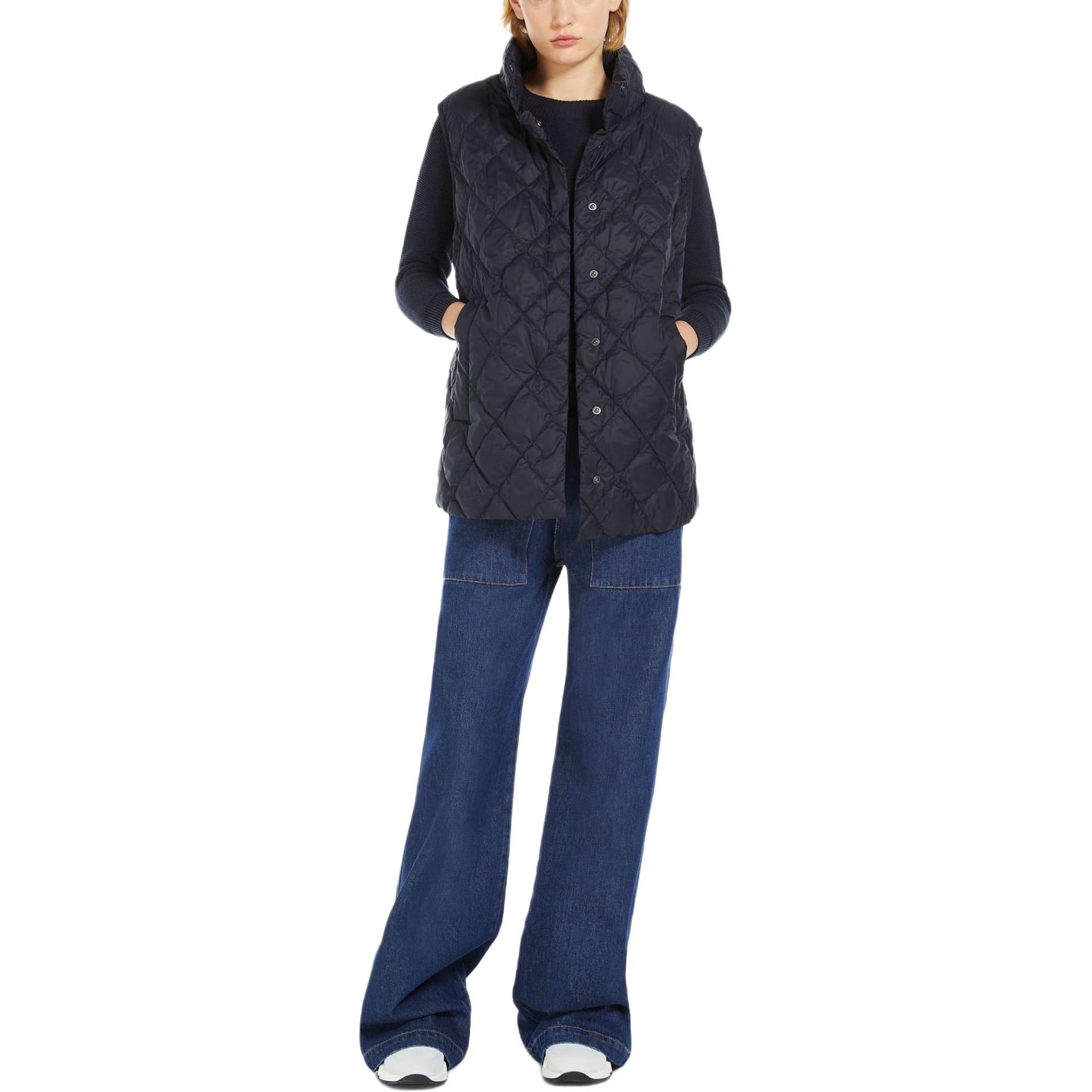 WEEKEND MaxMara Balco Water-Repellent Quilted Fabric Gilet - изображение 2