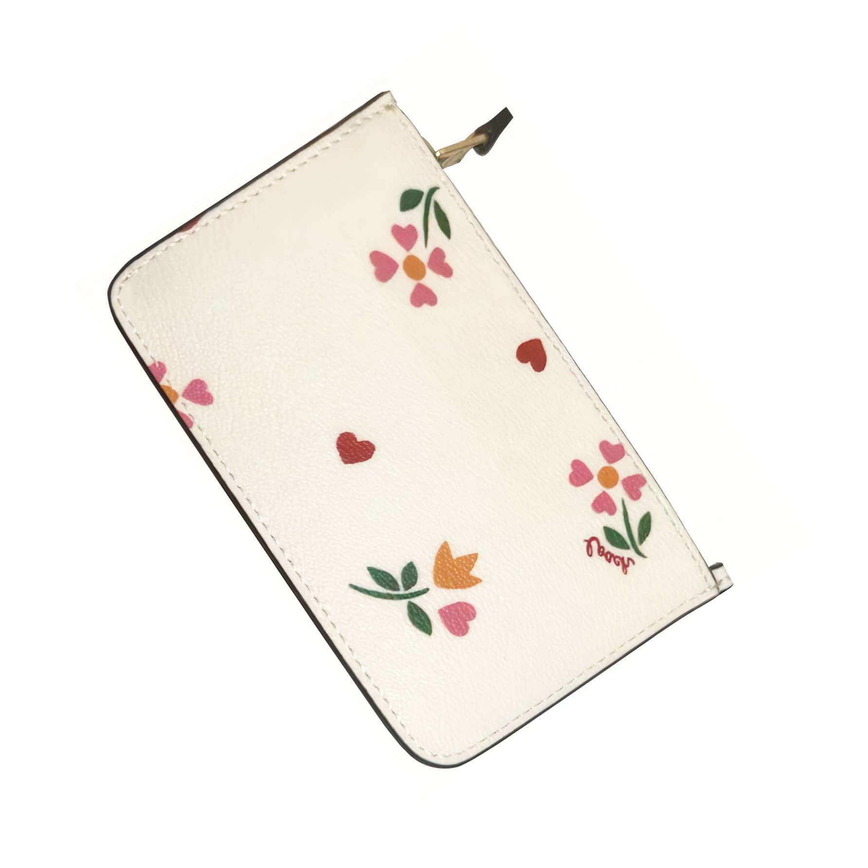 Портмоне COACH Corner Zip White - изображение 4