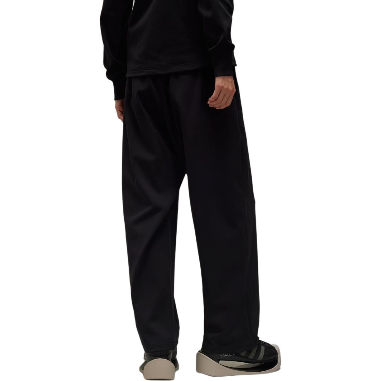 Штаны Y-3 Logo print loose drawstring knit sweatpants womens black - изображение 6