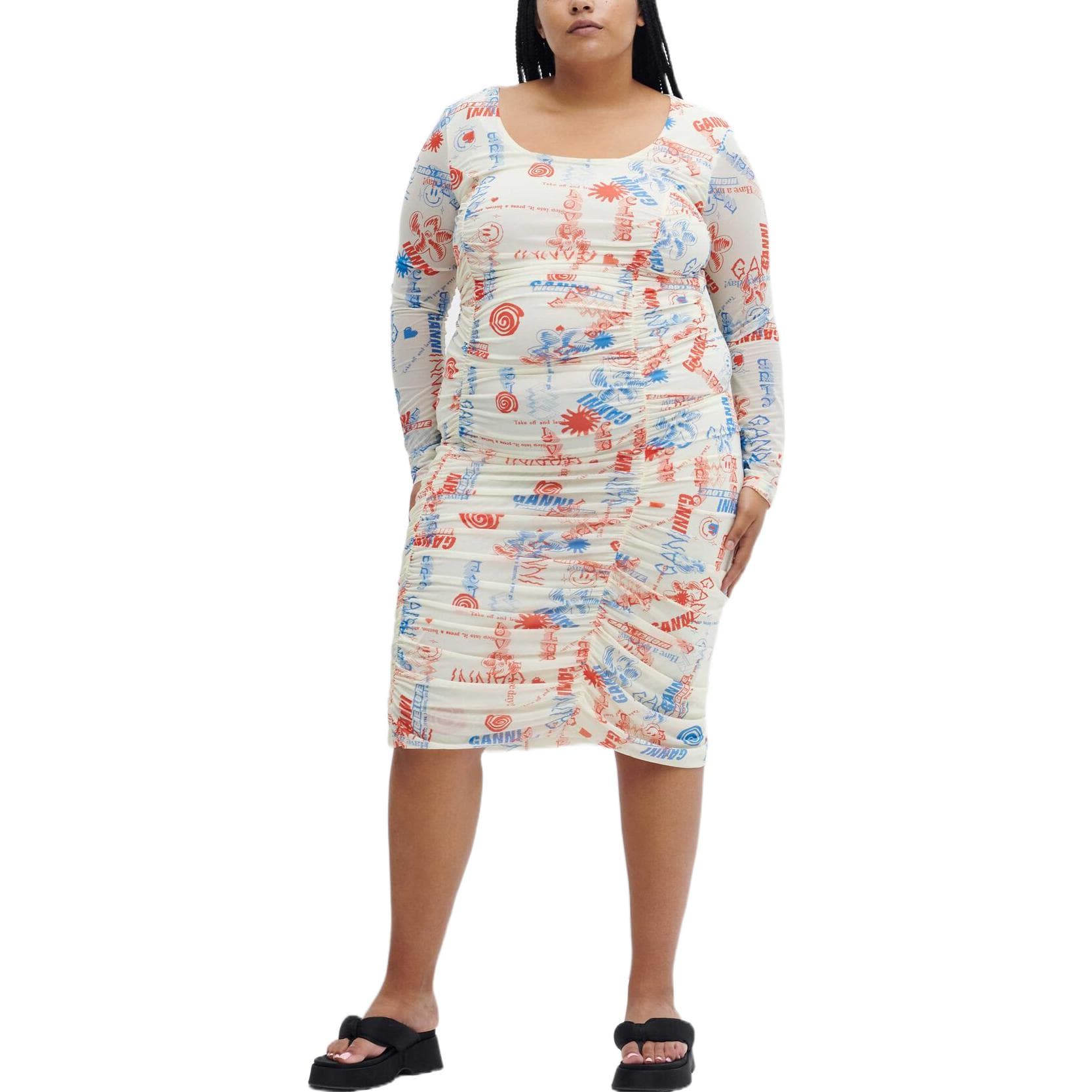 Платье GANNI SS22 - изображение 3