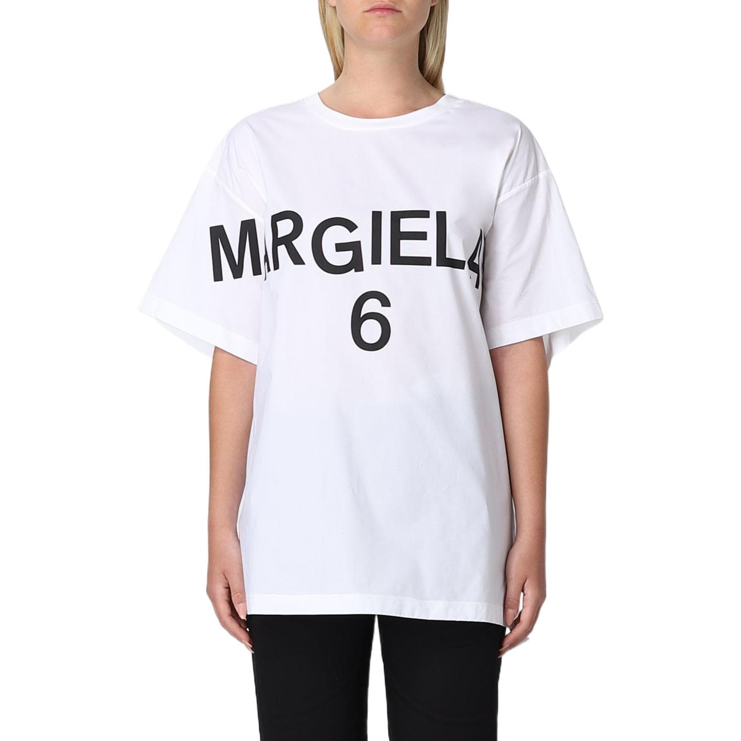 Футболка MM6 Maison Margiela SS22 LogoT - изображение 3