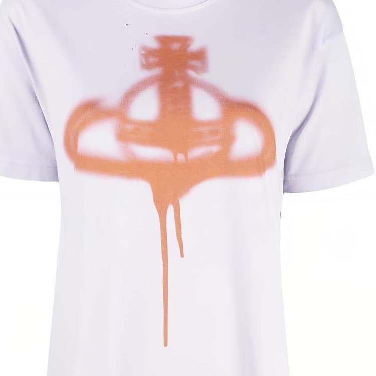 Футболка Vivienne Westwood SS23 Lavender Tee - изображение 7