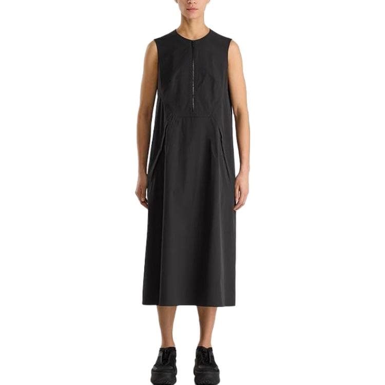 Arcteryx Veilance Palister Dress Однотонный круглый вырез без рукавов женский - изображение 3
