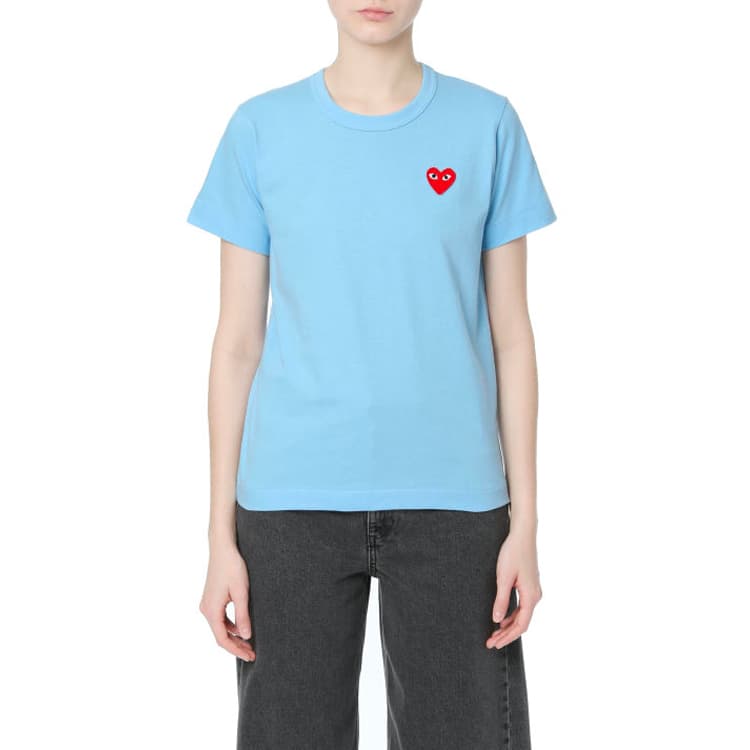Футболка CDG Play Blue T-Shirt - изображение 3