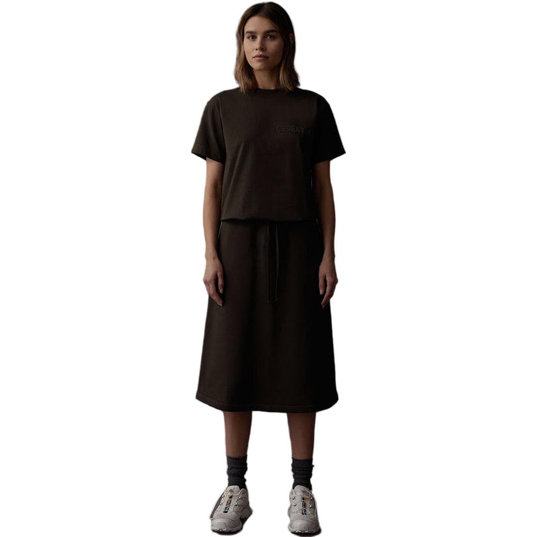 Юбка Fear of God Essentials SS23 Women's Midi Skirt off Black - изображение 5