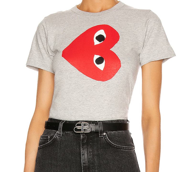 Футболка CDG Play T - изображение 2