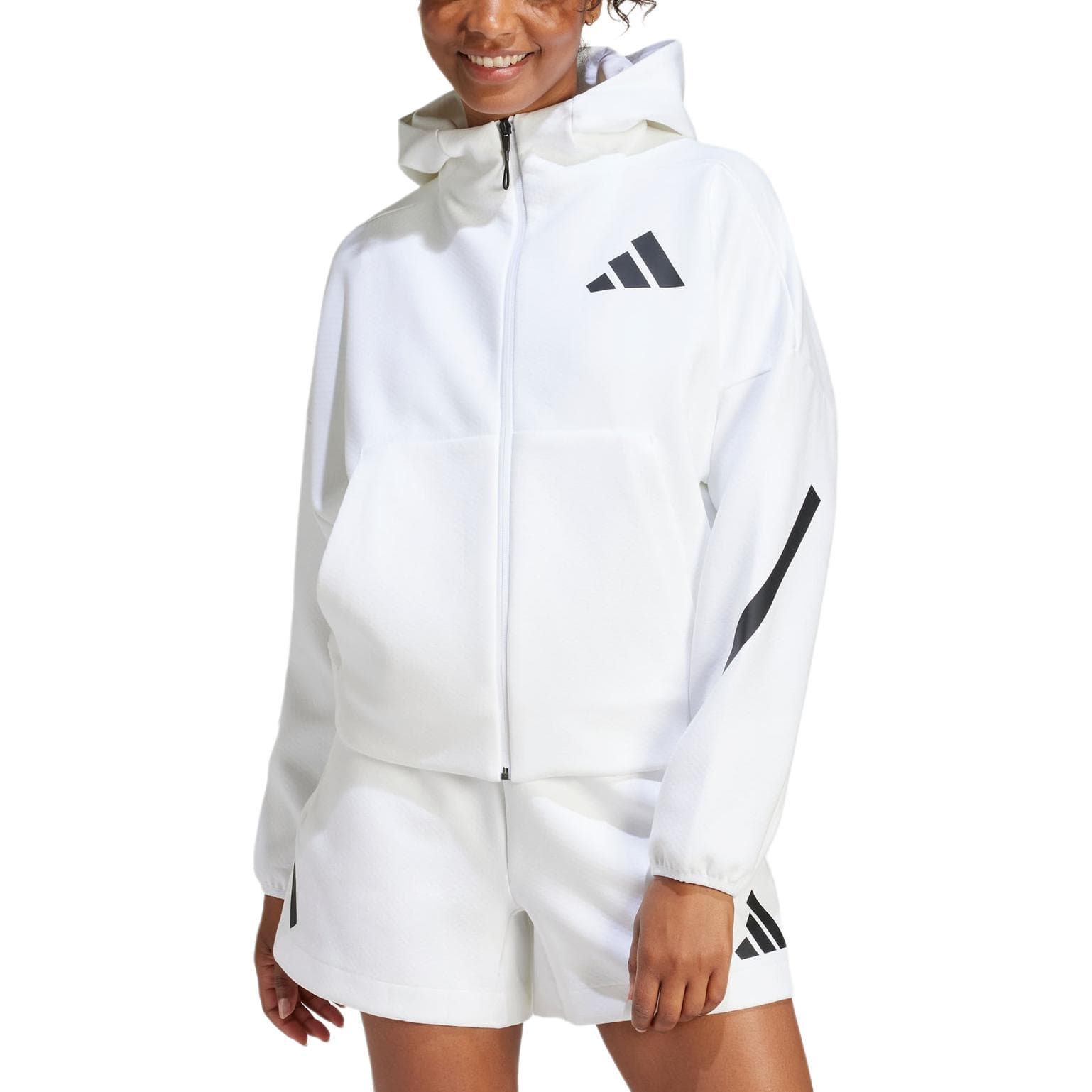 Куртка Adidas Z.N.E Куртки и Пальто Женские Белые - изображение 2