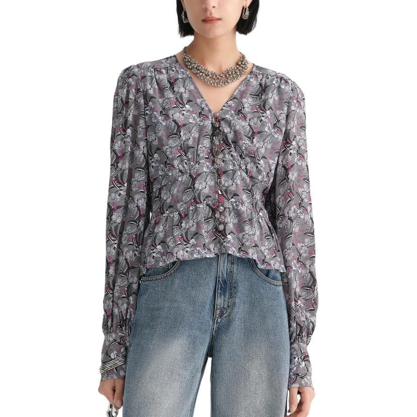 Блузка KARL LAGERFELD FW23 V - изображение 2