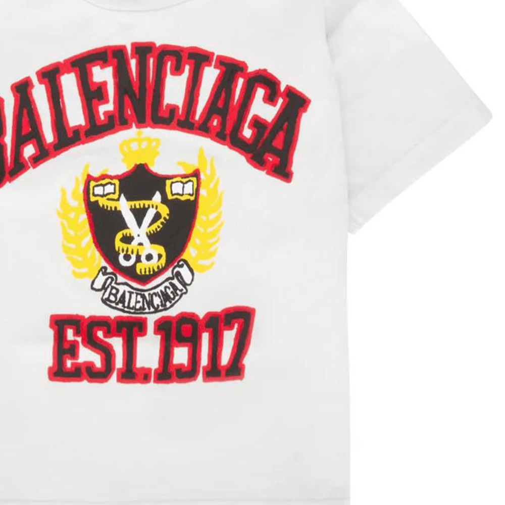 Футболка Balenciaga SS23 White Tee - изображение 6