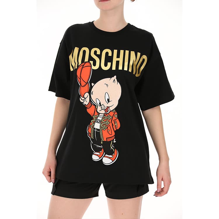 Футболка MOSCHINO Porky PigT - изображение 3
