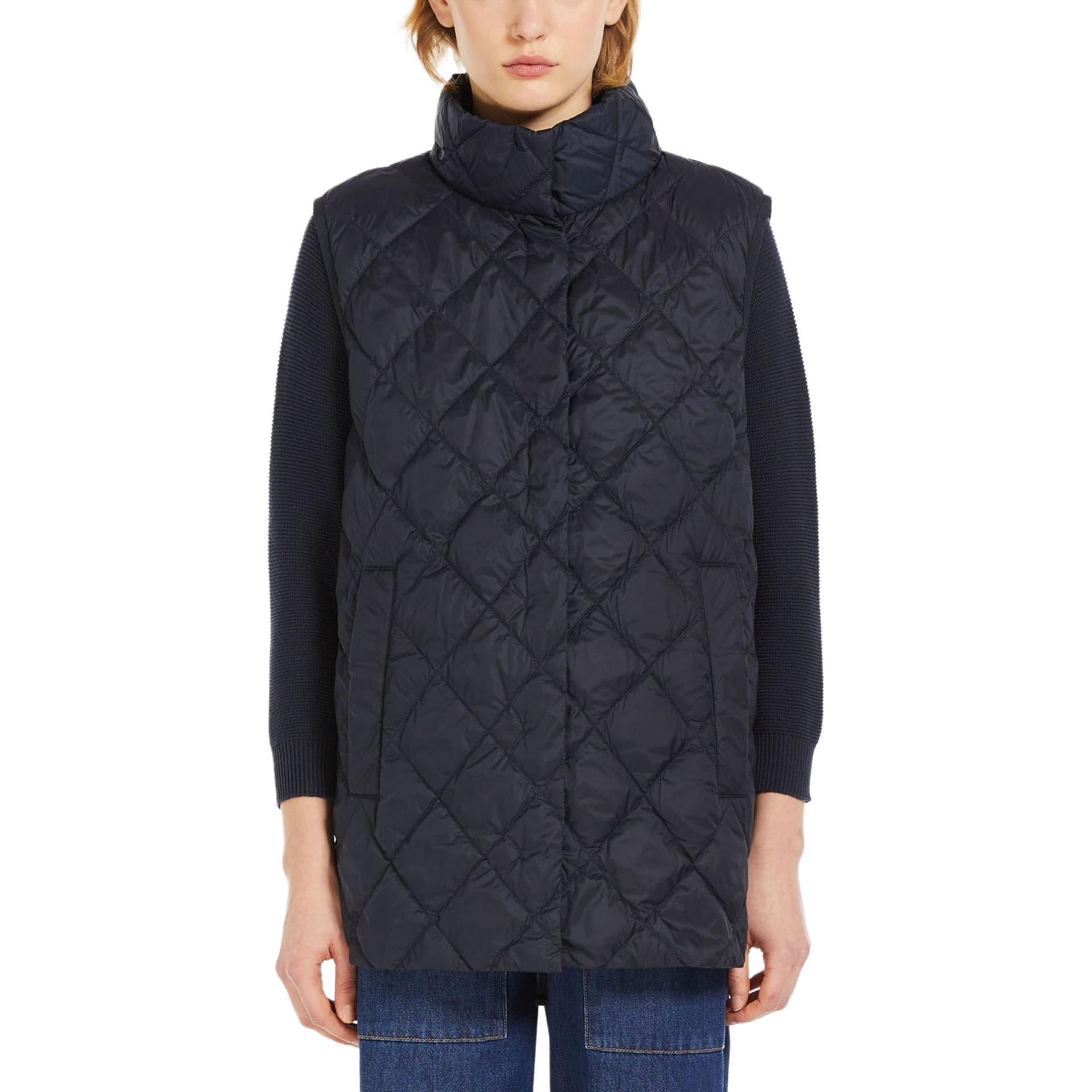 WEEKEND MaxMara Balco Water-Repellent Quilted Fabric Gilet - изображение 3