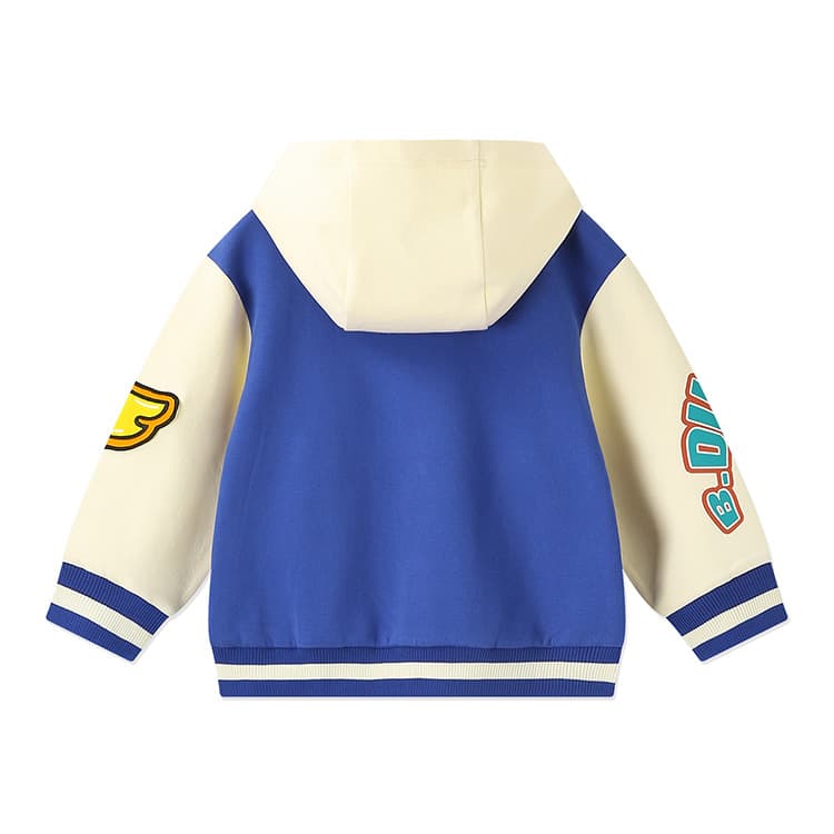 B.Duck Бейсбольная куртка TIME Синяя Детская для возраста 3-7 лет - изображение 2