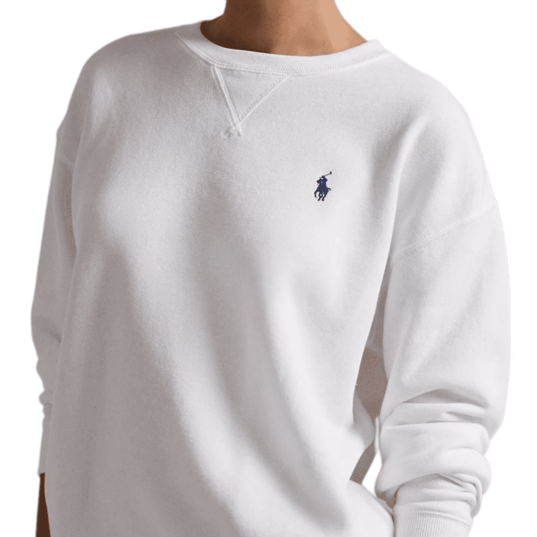 Худи Polo Ralph Lauren SS24 Толстовка Женское Белое - изображение 4