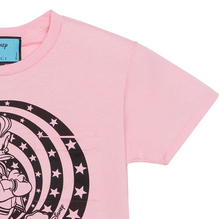 Футболка Gucci x Disney Donald Duck T-Shirt Pink - изображение 7