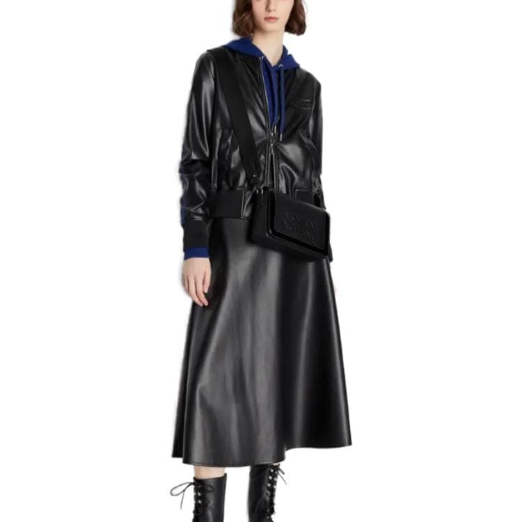 Куртка ARMANI EXCHANGE Черные Женские Куртки - изображение 4