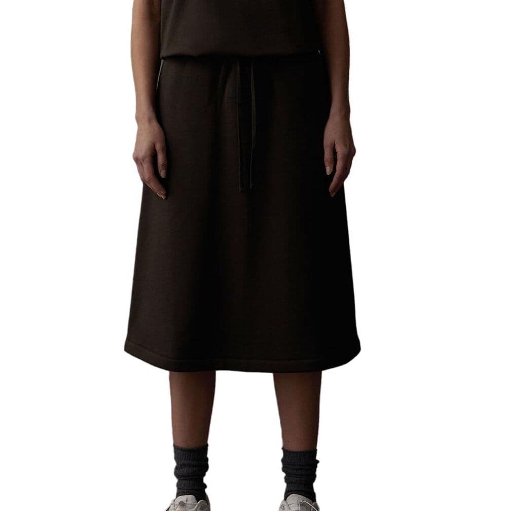 Юбка Fear of God Essentials SS23 Women's Midi Skirt off Black - изображение 2