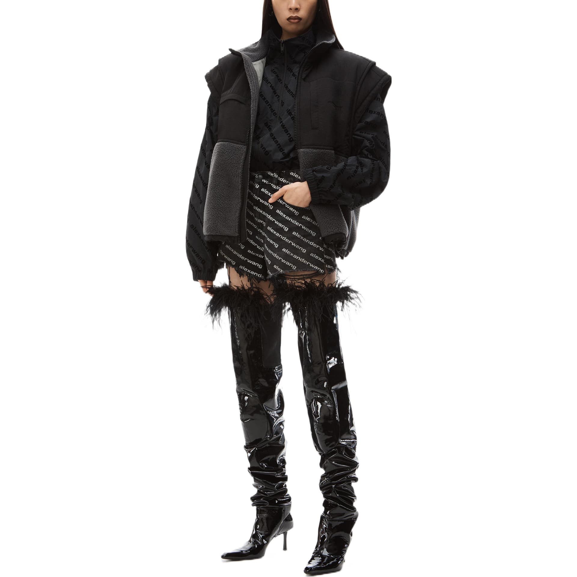 Шорты alexander wang Bite - изображение 3