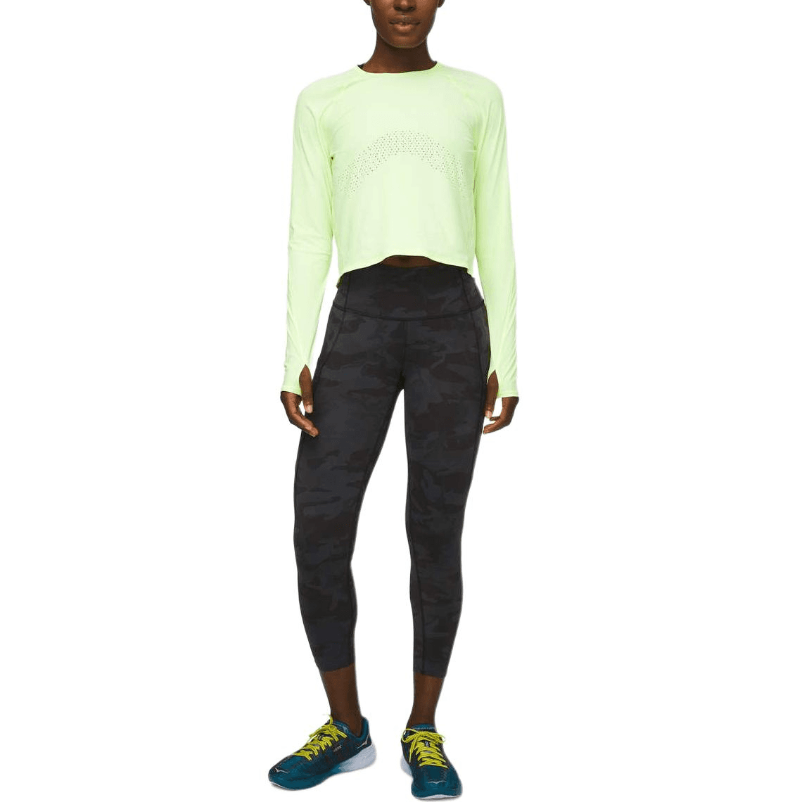 Штаны lululemon Fast and Free Nulux High-Rise Crop - изображение 5