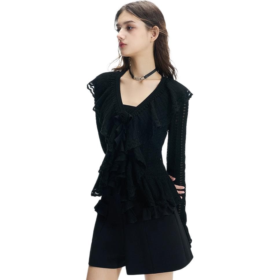 Кофта JORYAweekend Трикотаж Женский Черный - изображение 3
