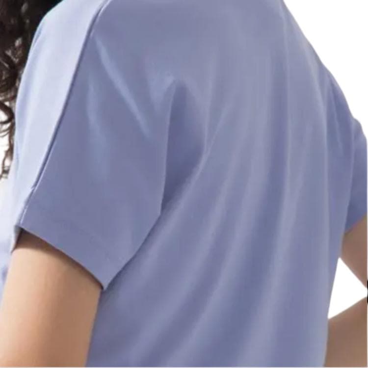 NIKE Светло-фиолетовый Женские Короткие Топы - изображение 5