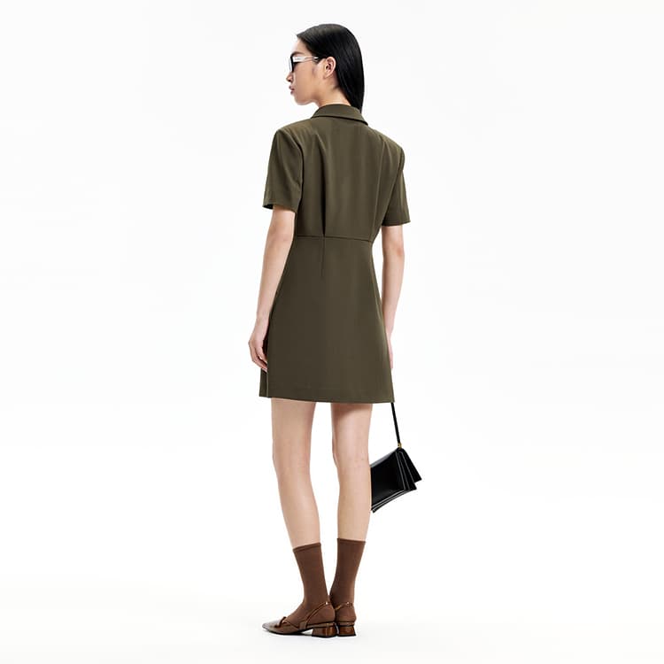 Платье Peacebird Blazer Dress Brown - изображение 5