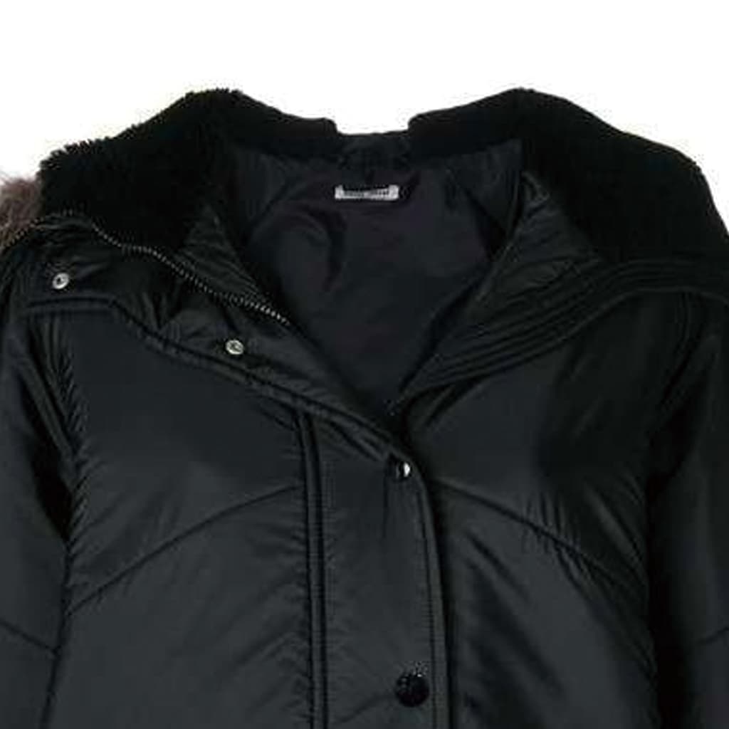 Miu Miu Solid Color Fur Collar Jacket Black - изображение 5