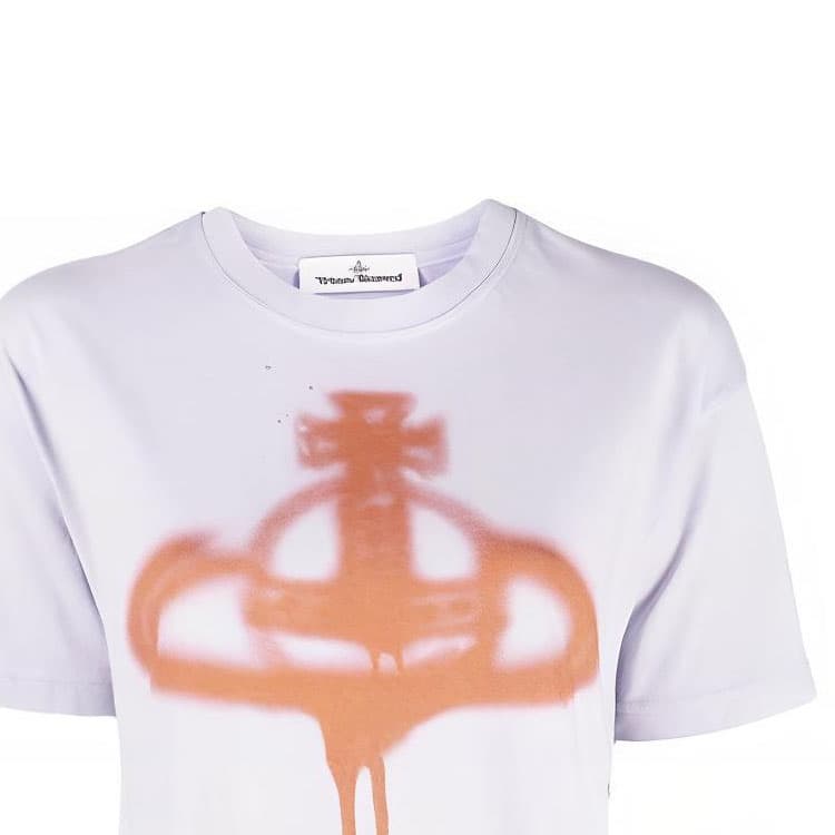 Футболка Vivienne Westwood SS23 Lavender Tee - изображение 6