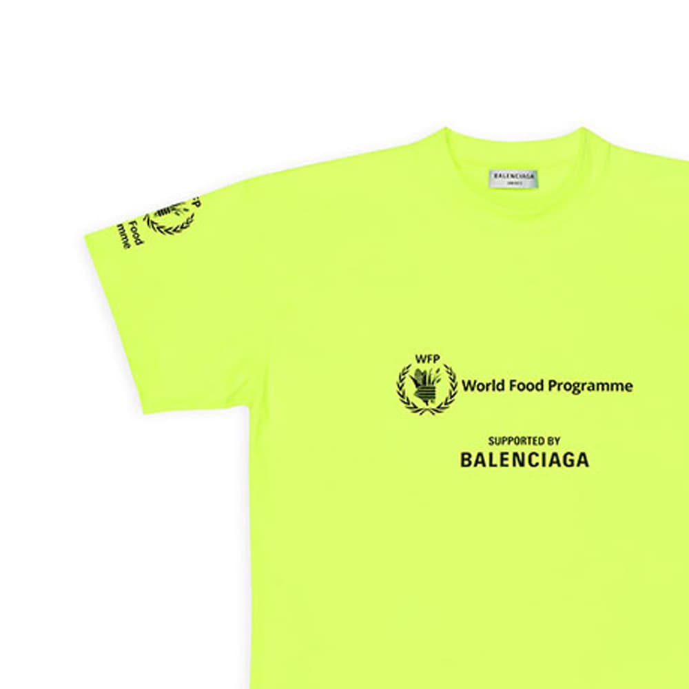 Футболка Balenciaga x WFP FW22 LogoT - изображение 6
