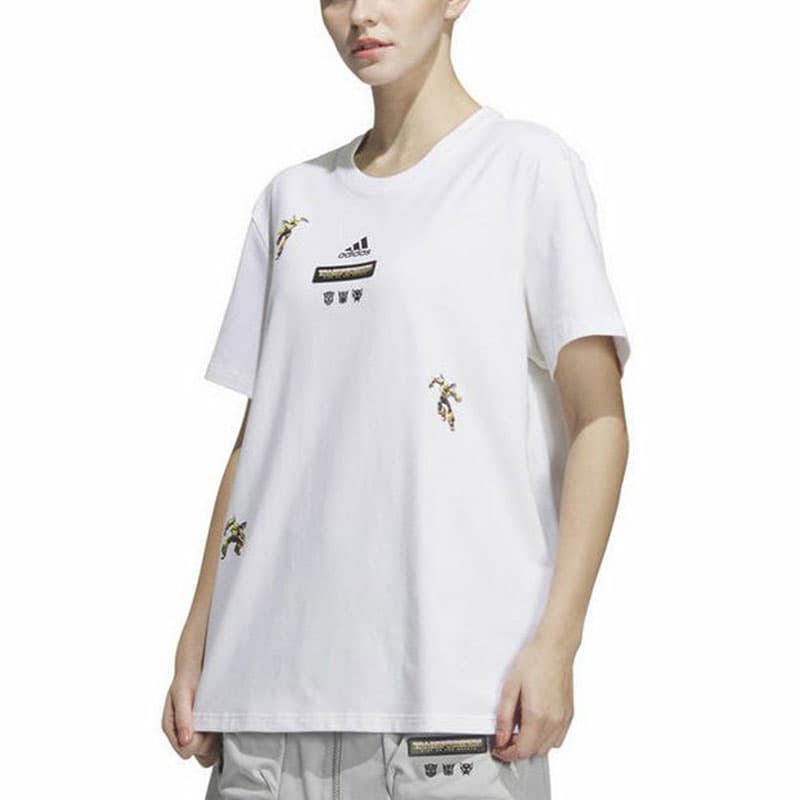 Футболка Adidas Белые Женские Футболки - изображение 2