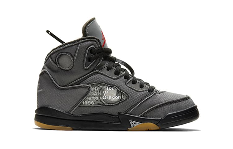 Кроссовки для баскетбола OFF-WHITE x Jordan Air Jordan 5 Retro SP 2020 - изображение 2