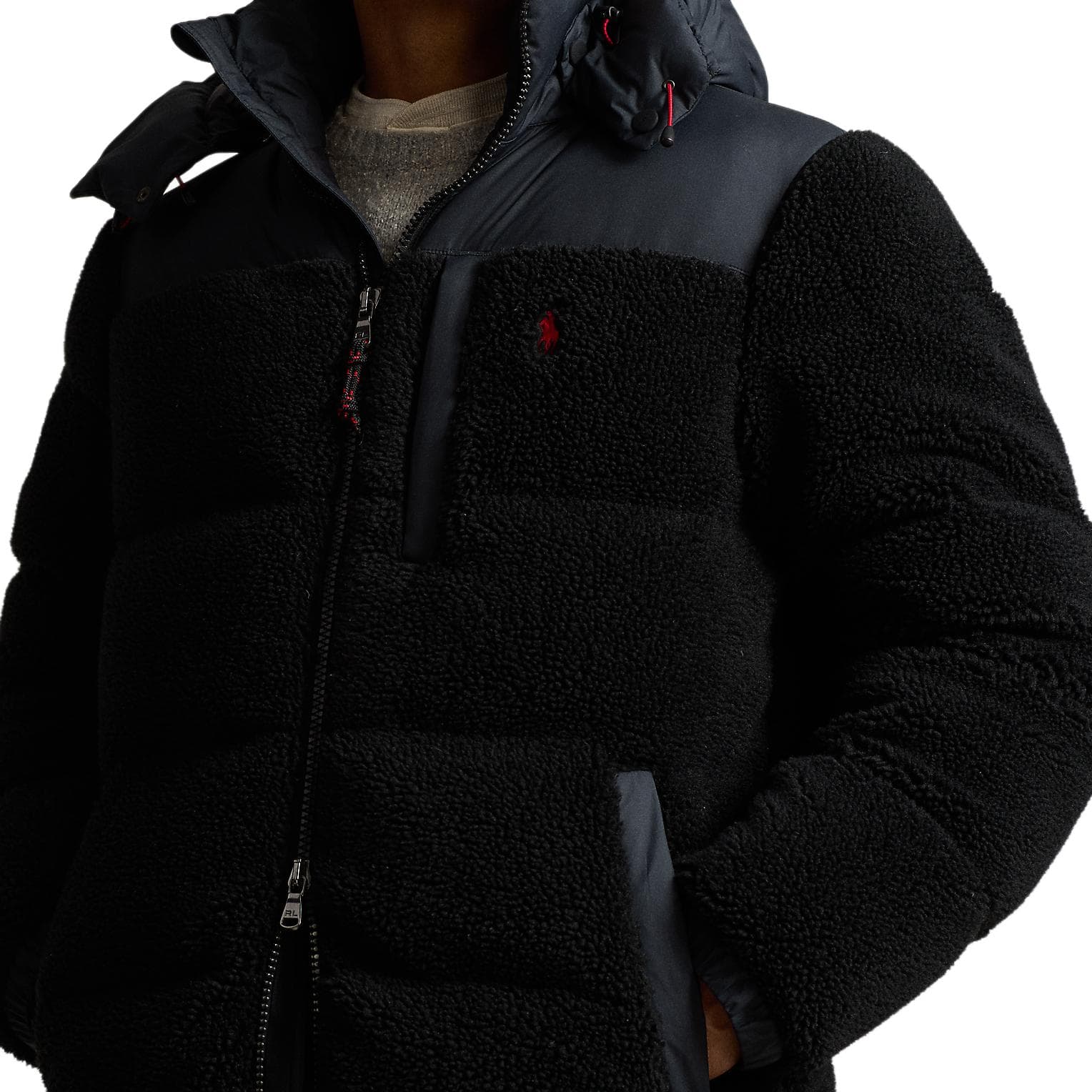 Зимняя куртка Пуховик Polo Ralph Lauren Мужской Черный - изображение 6