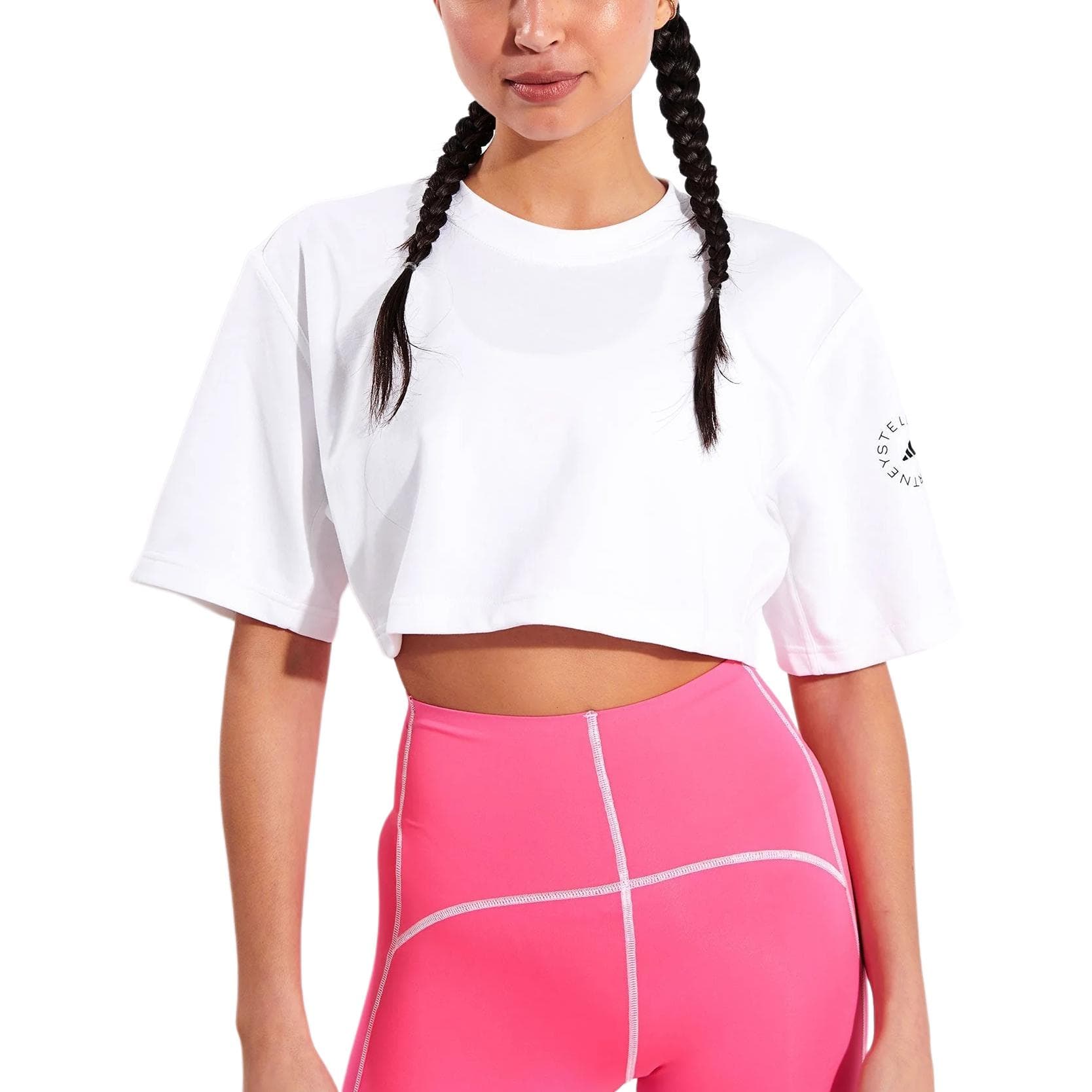 Футболка Adidas Белые Женские Футболки - изображение 3