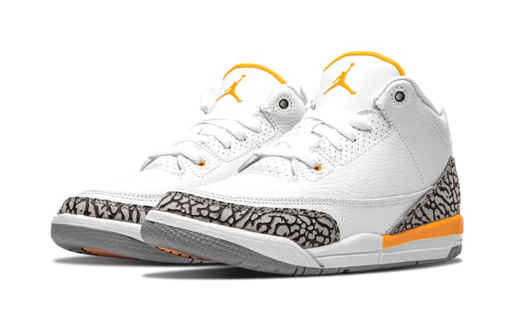 Кроссовки для баскетбола Jordan Air Jordan 3 Retro "Laser Orange" - изображение 3